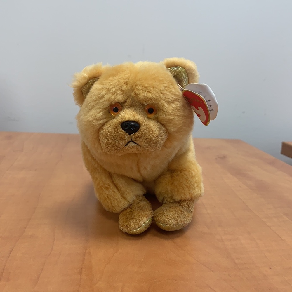 TY Beanie Baby - D OG Chinese Zodiac (6 inch) - MWMT Stuffed Animal Toy 2000